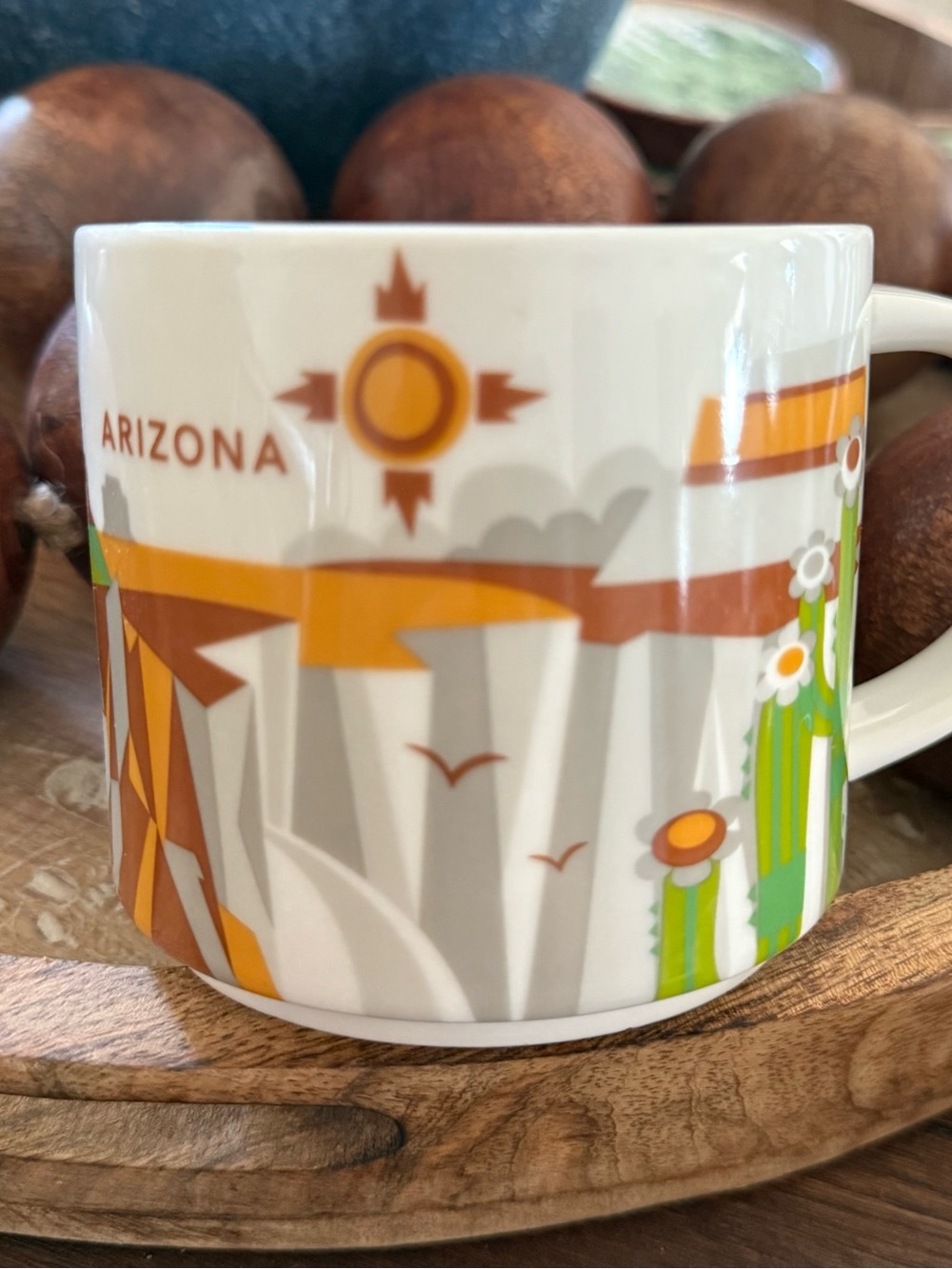 Starbucks Arizona You Are Here 2015 Mug 14oz Southwest Canyon Desert Theme YAH